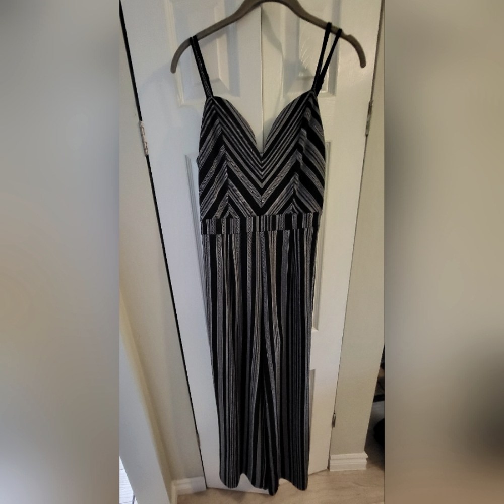 Pin-stripe Romper Size Large
